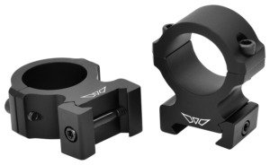 Warne Rings Vapor 1" High Horizontal