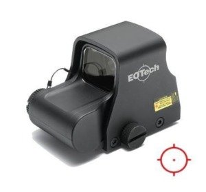 EO Tech XPS2 Black #0 Red Ret CR123