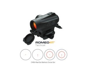 SIG SAUER ROMEO4T 1X20 Circle Dot Solr Black