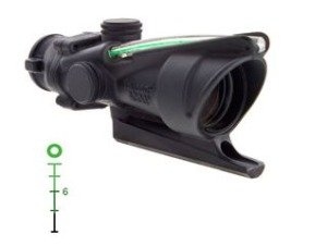 Trijicon Acog 4X32 .223 Bac Donut Green