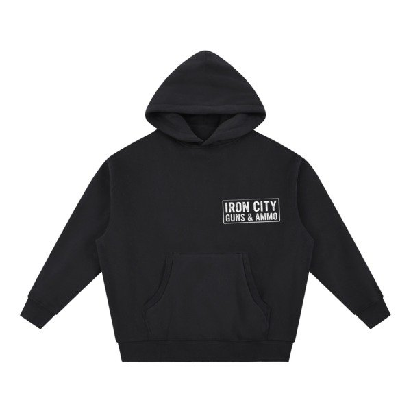 Essential Oversized Boxy Fit Fleece Hoodie