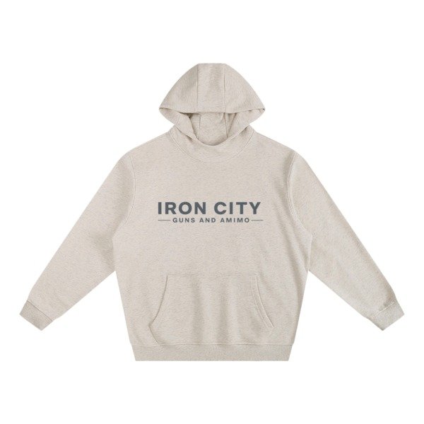 Fleeced High Neck Hoodie