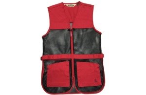 Bob Allen Full Mesh Dual Pad Shooting Vest, Red